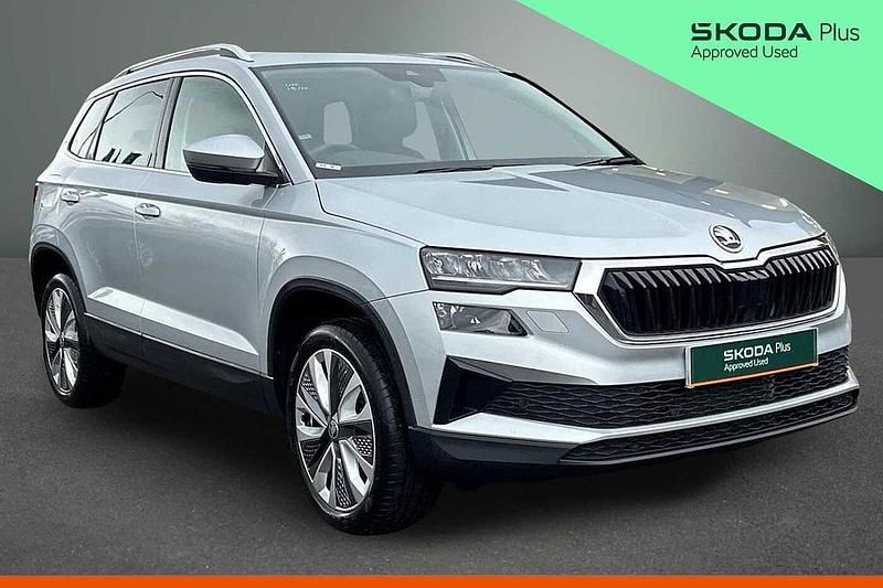 Used Skoda Karoq SE L 147 HP (108 kW) 2024 Brilliant silver metallic SUV