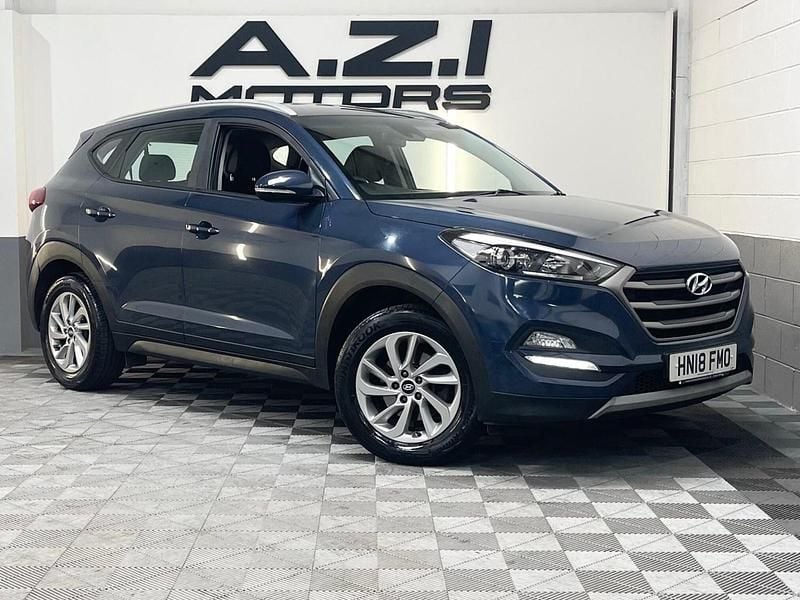 Used Hyundai Tucson SE 2018 Blue SUV