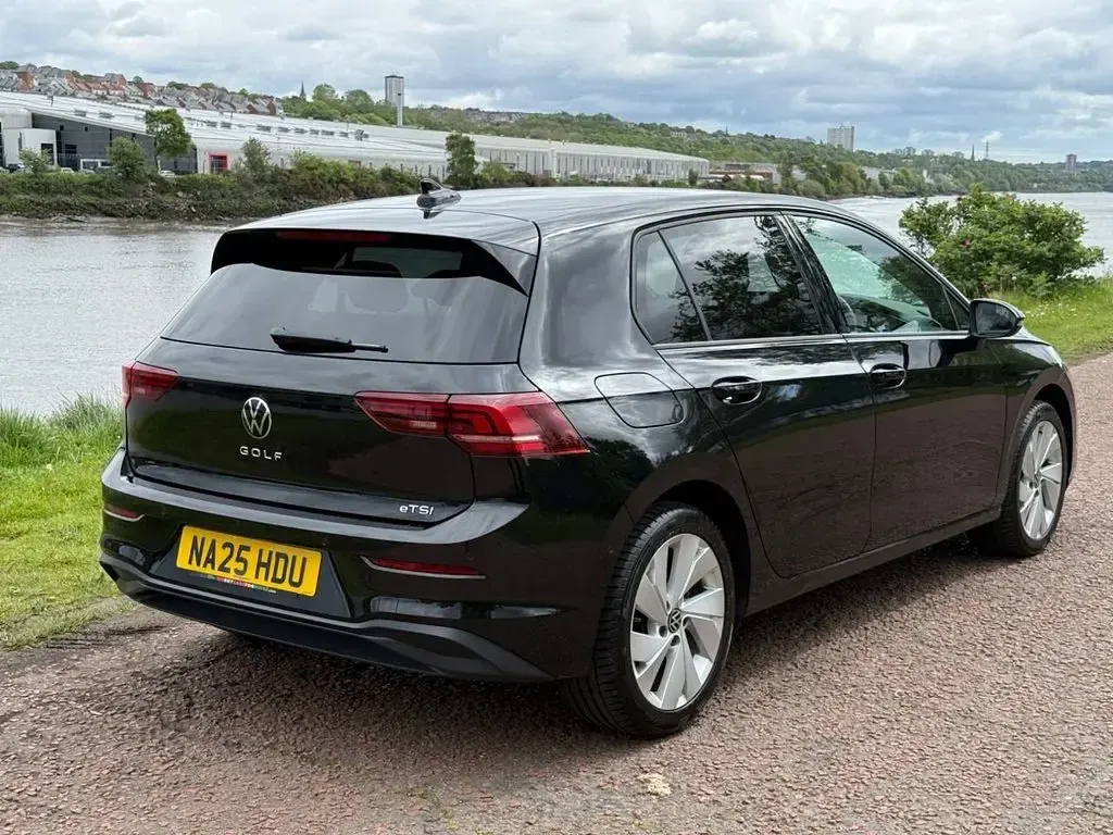 Used VW Golf VIII Match 150 HP (110 kW) 2025 Black Hatchback