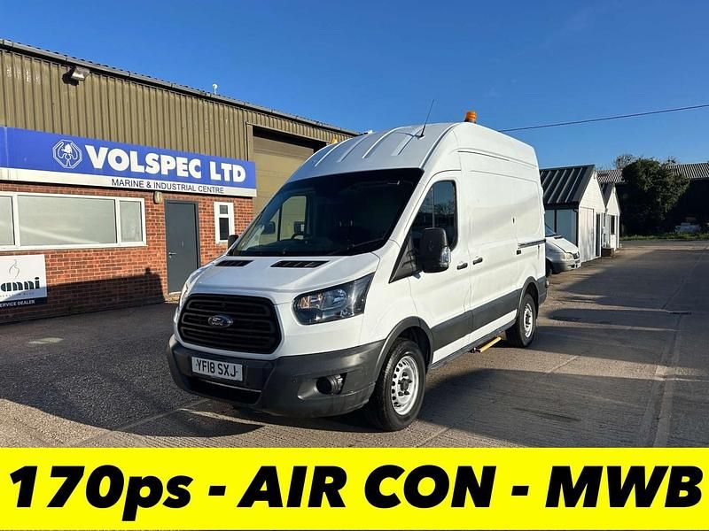 Begagnad Ford Transit 170 HK (125 kW) 2018 Vit Van