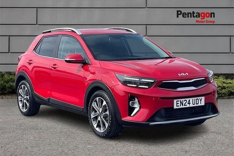 Red Used 2024 Kia Stonic 3 SUV | £19,559 (Fair price) - Image 1/4