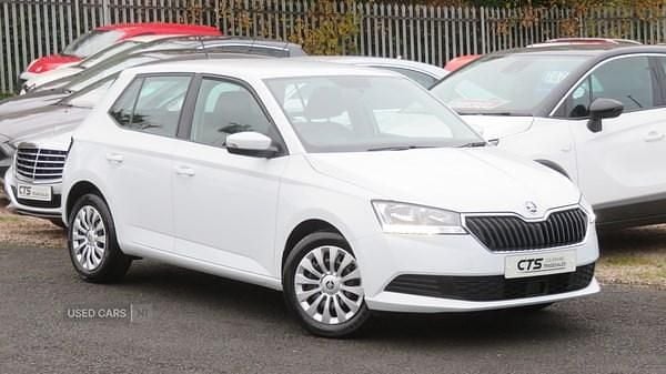 White Used 2020 Skoda Fabia Hatchback | £7,990 (Super price) - Image 1/4