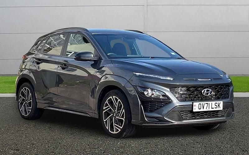 Used Hyundai Kona N Line 120 HP (88 kW) 2021 Grey SUV