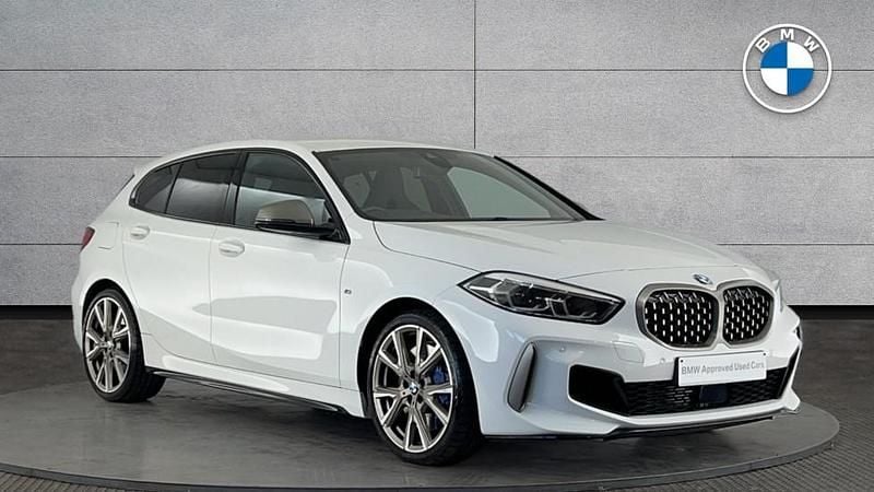 White Used 2023 BMW M135 Shadowline Hatchback | £27,695 (Good price) - Image 1/4