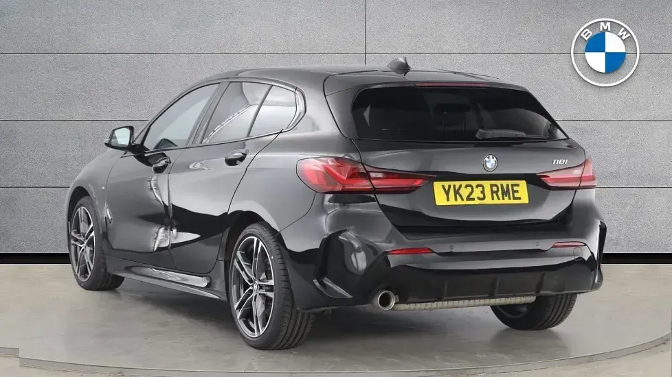 Used BMW 118 M Sport 134 HP (98 kW) 2023 Black Hatchback