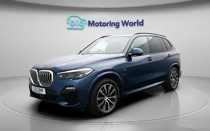 Used BMW X5 M Sport 394 HP (289 kW) 2021 Blue SUV