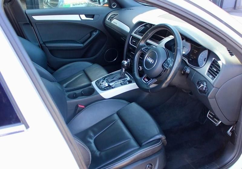 Used Audi S4 Advanced Plus 333 HP (244 kW) 2013 White Sedan