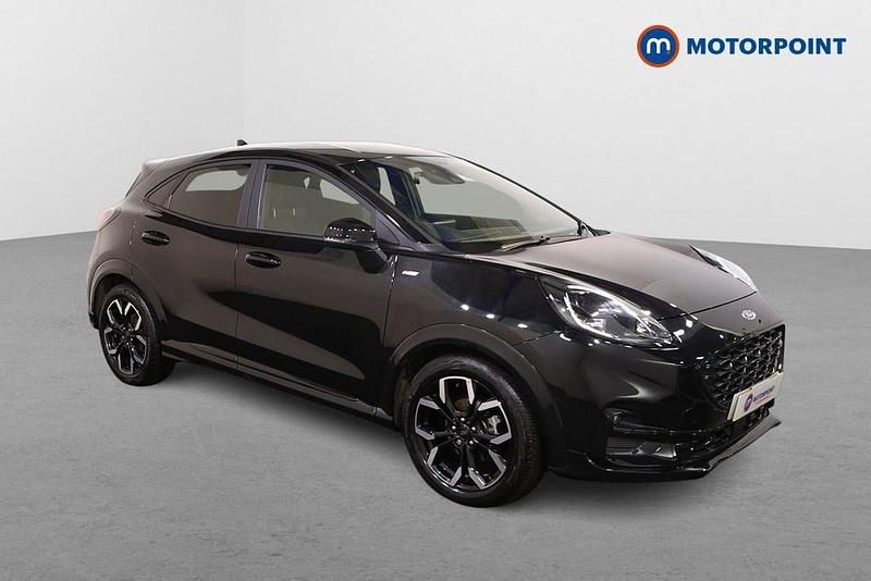 Black Used 2022 Ford Puma ST-Line X SUV | £15,999 (Fair price) - Image 1/4