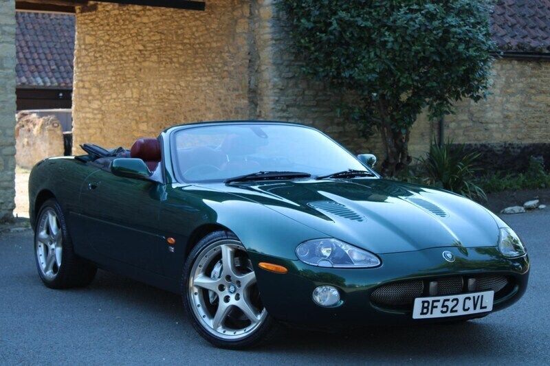 Green Used 2002 Jaguar XKR Supercharged Cabriolet | £21,990 (Expensive) - Image 1/4