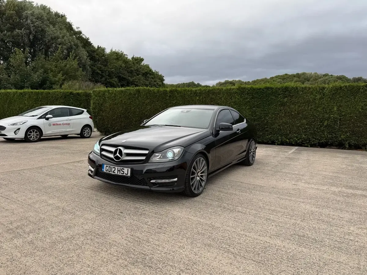 Used Mercedes C220 AMG 2012 Black Coupe