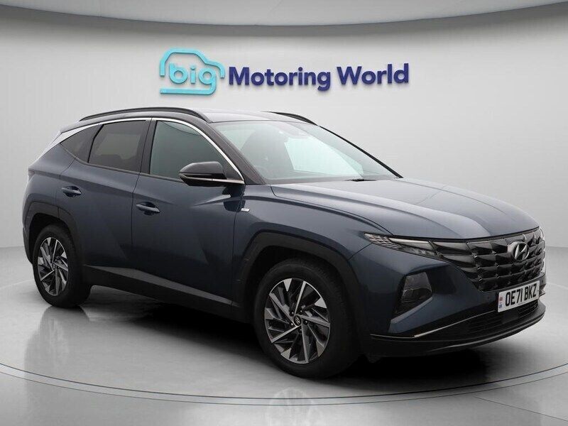 Blue Used 2022 Hyundai Tucson Premium SUV | £17,400 (Good price) - Image 1/4
