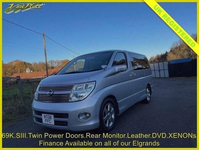 Silver Used 2008 Nissan Elgrand MPV | £10,000 - Image 1/3