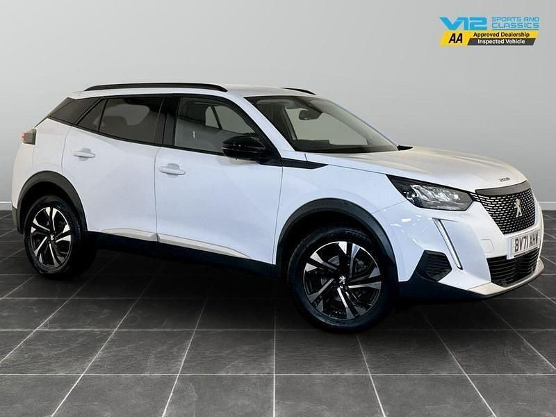 White Used 2022 Peugeot 2008 Allure Premium SUV | £11,995 (Super price) - Image 1/2