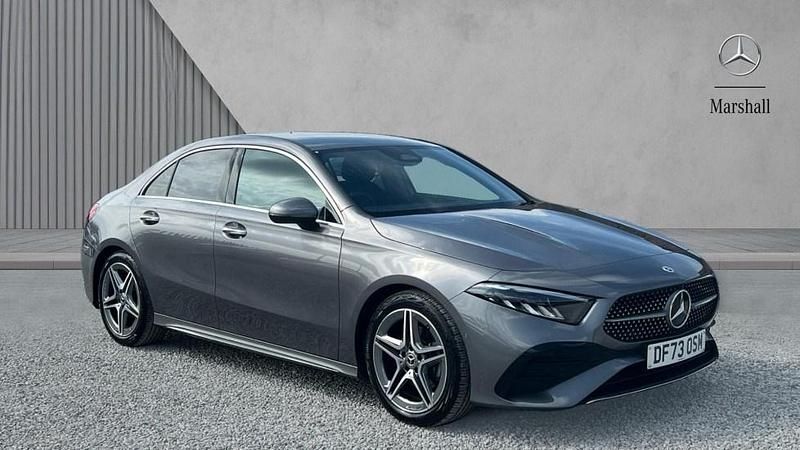 Mountain grey metallic Used 2023 Mercedes A180 Executive Sedan | £24,966 (A bit pricey) - Image 1/4