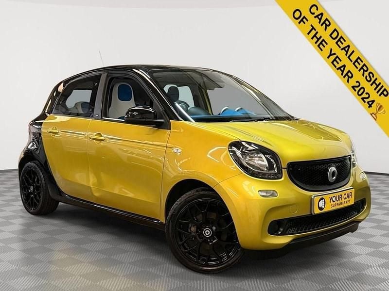 Yellow Used 2015 Smart ForFour Premium Hatchback | £4,799 (Fair price) - Image 1/4
