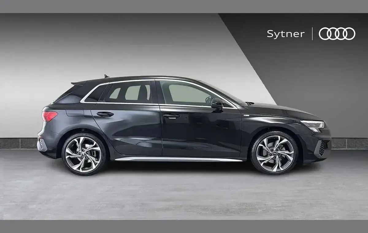 Used Audi A3 S-Line 147 HP (108 kW) 2024 Black Hatchback