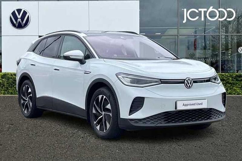 White Used 2022 VW ID.4 Pro Performance SUV | £23,121 (Good price) - Image 1/4
