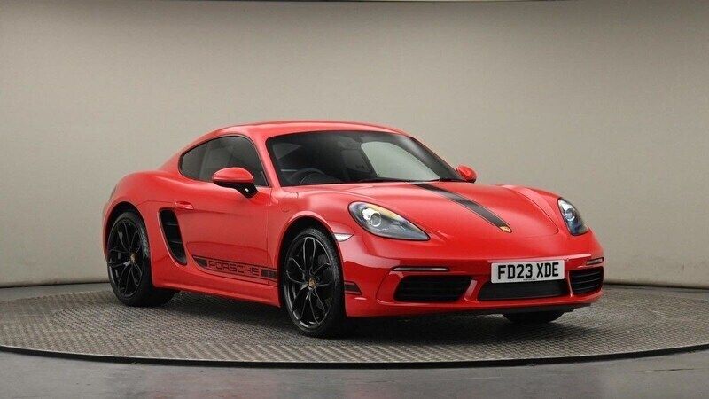 Red Used 2023 Porsche 718 Cayman Edition Coupe | £49,000 (Fair price) - Image 1/4