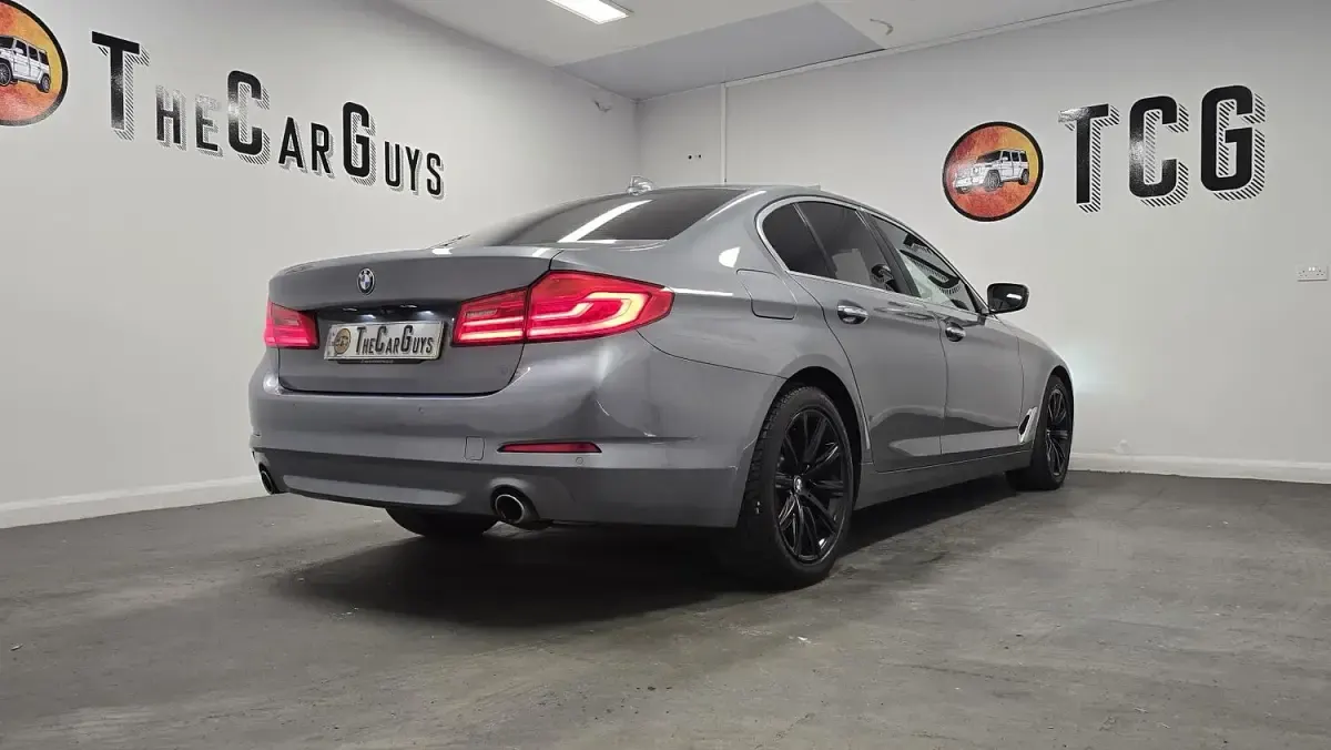 Used BMW 520 2018 Blue Sedan