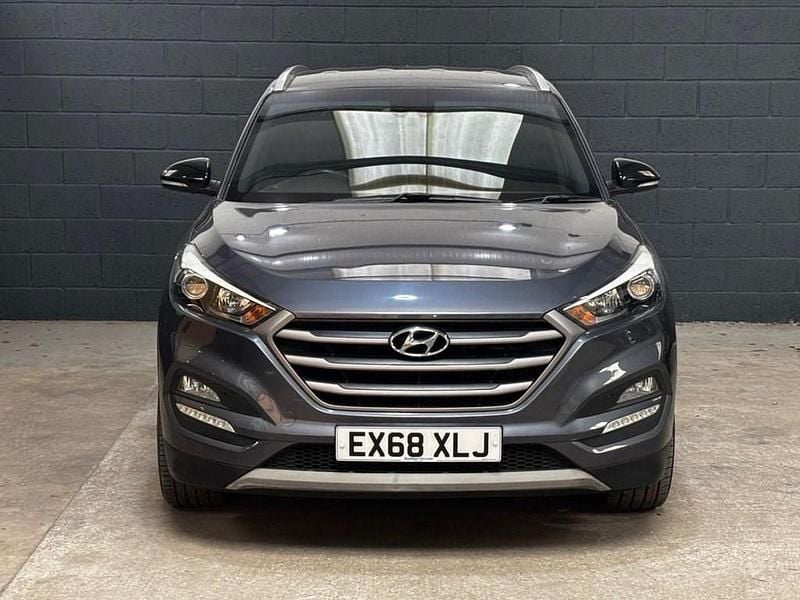 Usado Hyundai Tucson GO! 141 HP (103 kW) 2018 Cinzento SUV