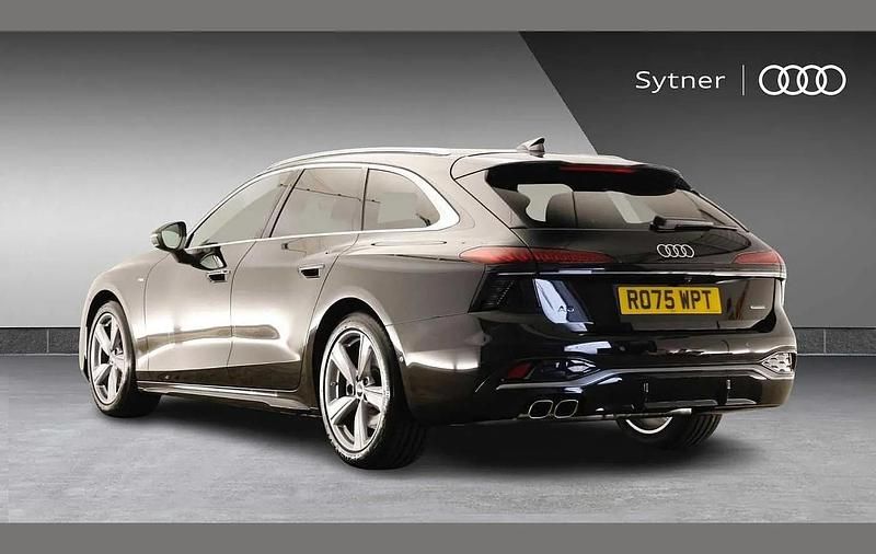 Used Audi A6 S-Line 200 HP (147 kW) 2025 Black Estate