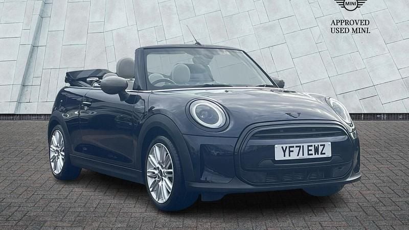 Blue/black Used 2021 Mini Cooper Cabriolet Exclusive Cabriolet | £19,975 (Fair price) - Image 1/4