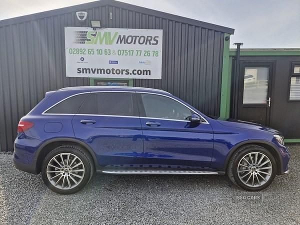 Used Mercedes GLC220 AMG Line Premium 2018 Blue Estate