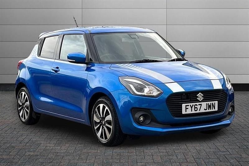Blue Used 2017 Suzuki Swift SZ5 Hatchback | £6,490 (Expensive) - Image 1/2
