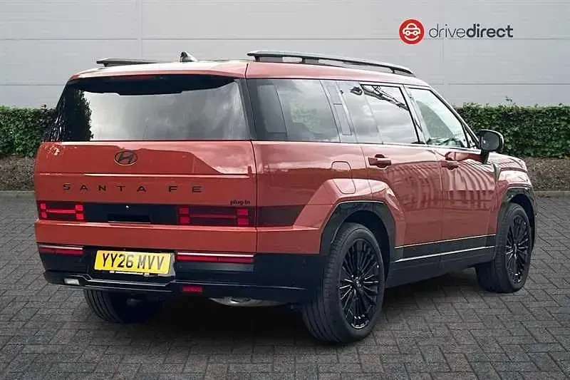 Nowe Hyundai Santa Fe 2026 Pomarańczowy SUV