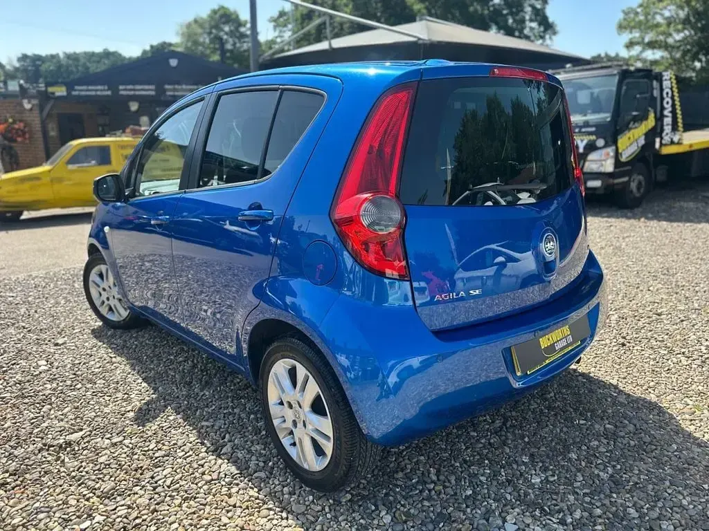 Used Vauxhall Agila 2012 Blue MPV