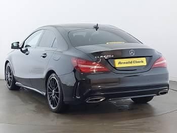 Used Mercedes CLA220 AMG line 170 HP (125 kW) 2019 Black Sedan