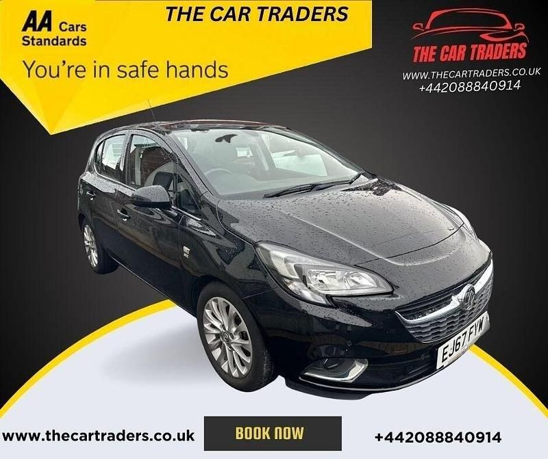 Black Used 2017 Vauxhall Corsa Hatchback | £9,288 (A bit pricey) - Image 1/3