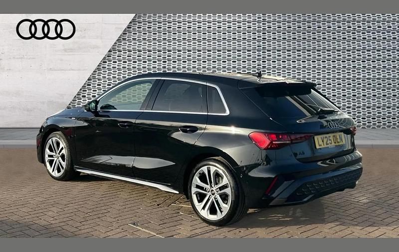 Used Audi A3 S-Line 147 HP (108 kW) 2025 Black Hatchback