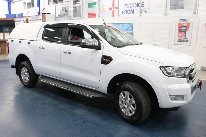 Używany Ford Ranger XLT 160 KM (117 kW) 2017 Biały Pickup
