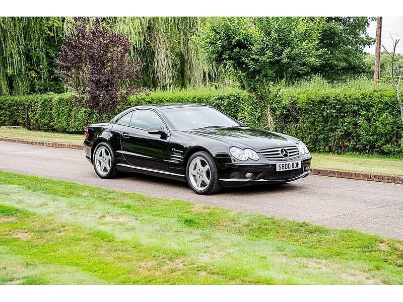 Used Mercedes SL55 AMG AMG 2002 Black Cabriolet