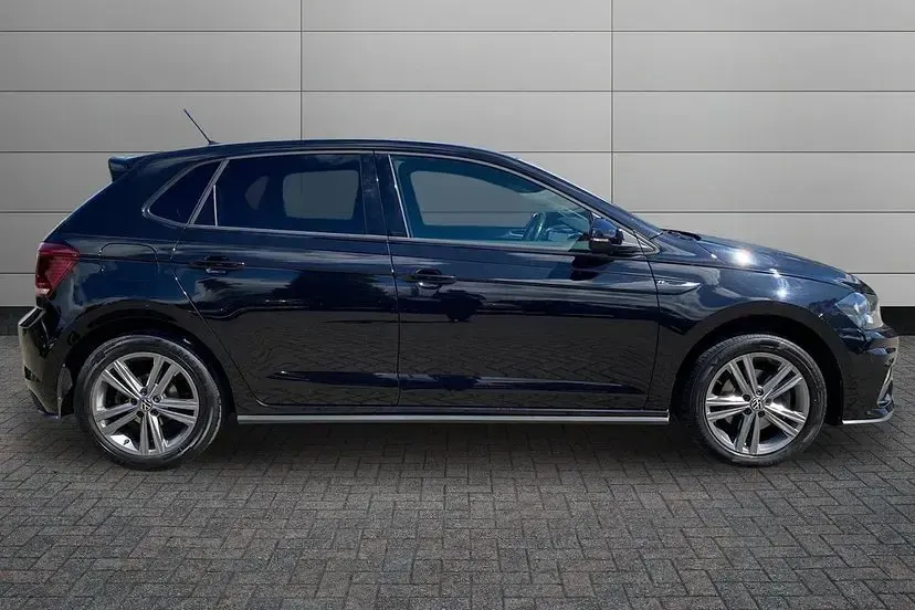 Used VW Polo R-line 110 HP (80 kW) 2020 Black Hatchback