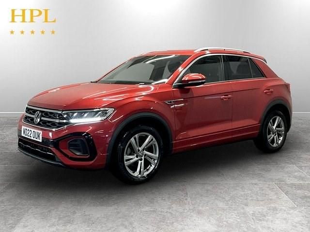 Used VW T-Roc R-line 150 HP (110 kW) 2022 Red SUV