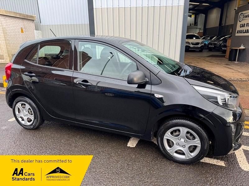 Used Kia Picanto 66 HP (48 kW) 2019 Black Hatchback