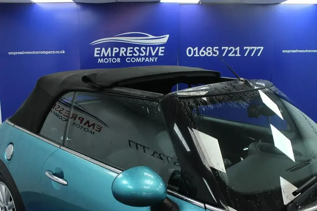 Used Mini Cooper S Cabriolet 192 HP (141 kW) 2016 Turquoise Cabriolet
