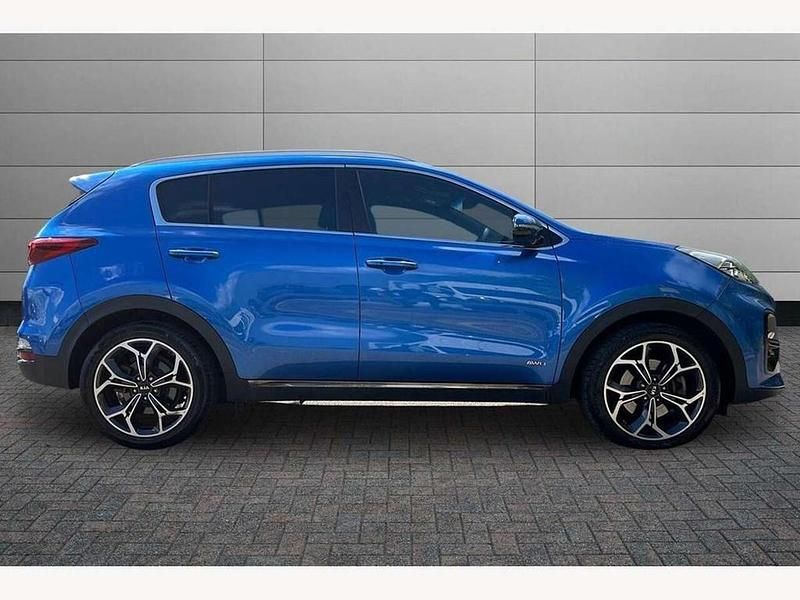 Second-hand Kia Sportage GT-Line 136 CP (100 kW) 2021 Albastru SUV