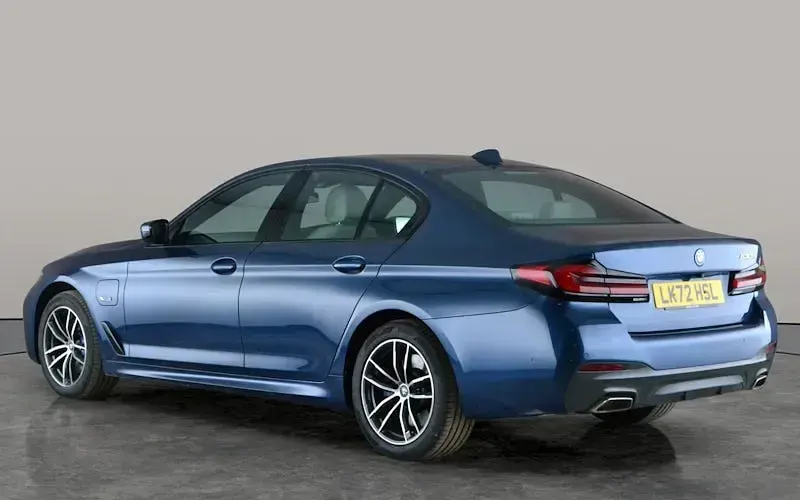 Used BMW 530e M Sport 292 HP (214 kW) 2022 Blue Sedan