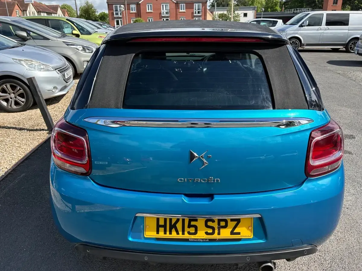 Used Citroën DS3 Cabriolet PureTech 2015 Blue Cabriolet
