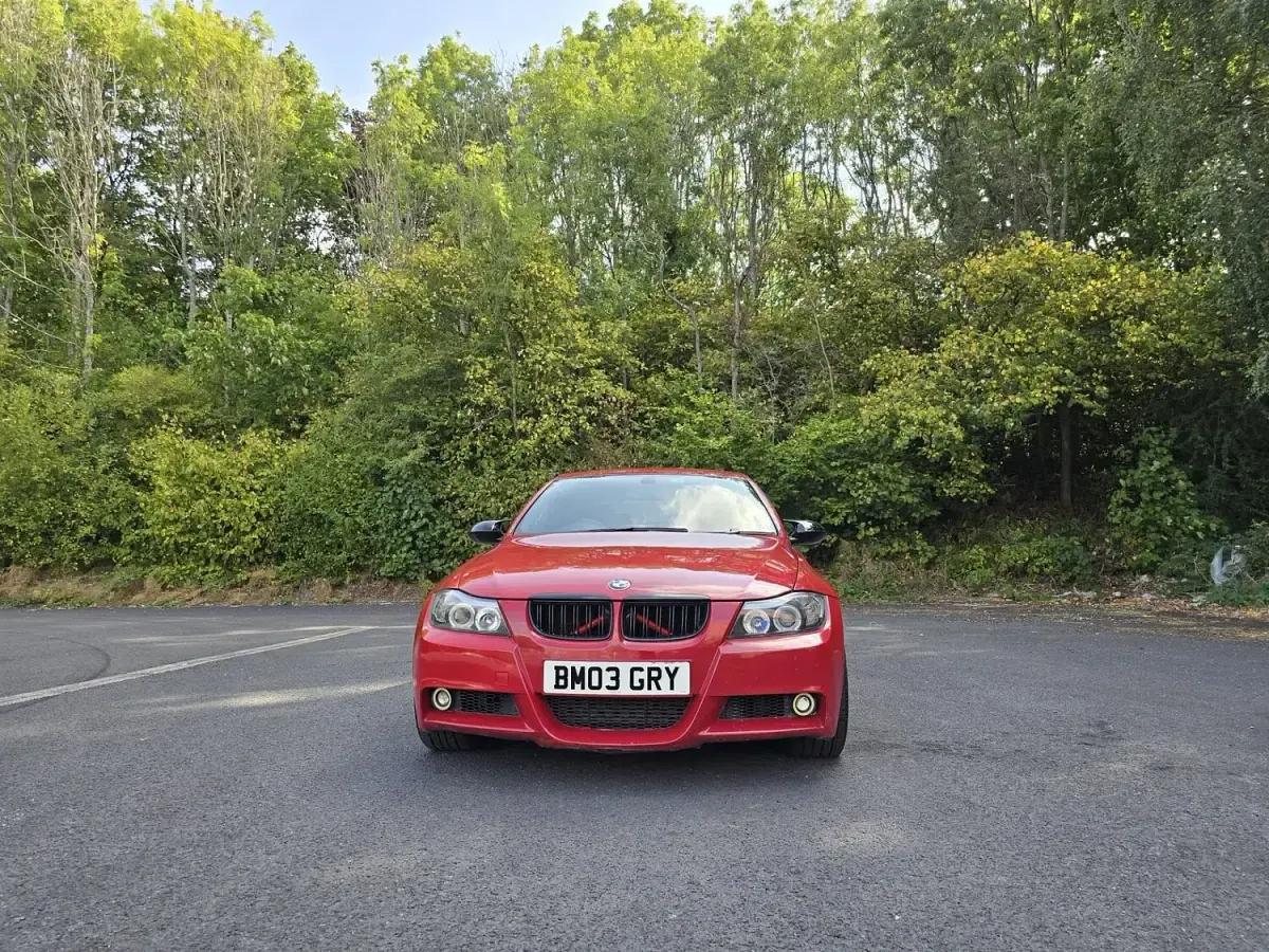 Used BMW 318 M Sport 2007 Red Sedan