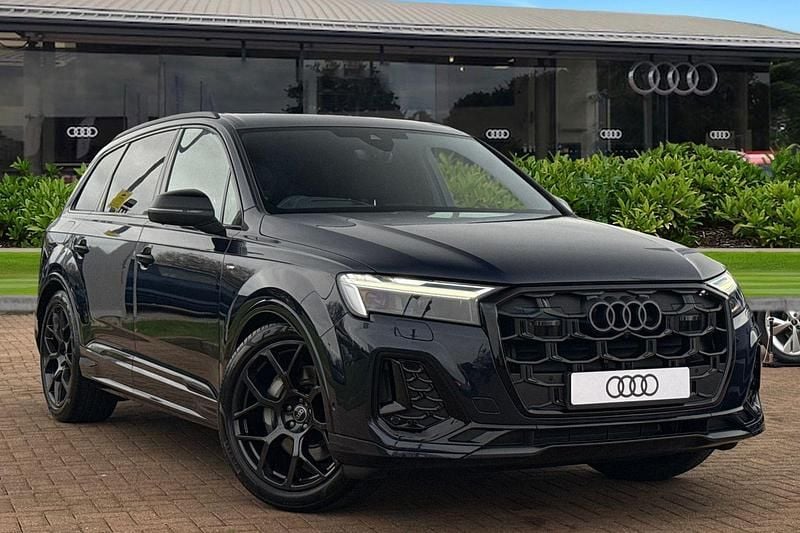 Blue New 2025 Audi Q7 Black Edition SUV | £68,980 (Super price) - Image 1/4