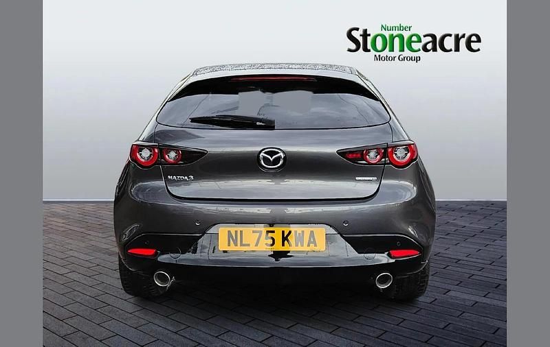New Mazda 3 Exclusive-Line 183 HP (134 kW) 2025 Grey Hatchback