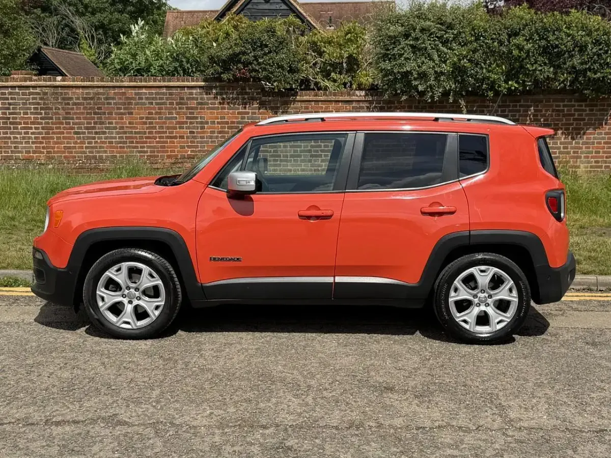 Used Jeep Renegade Limited 120 HP (88 kW) 2016 Orange SUV