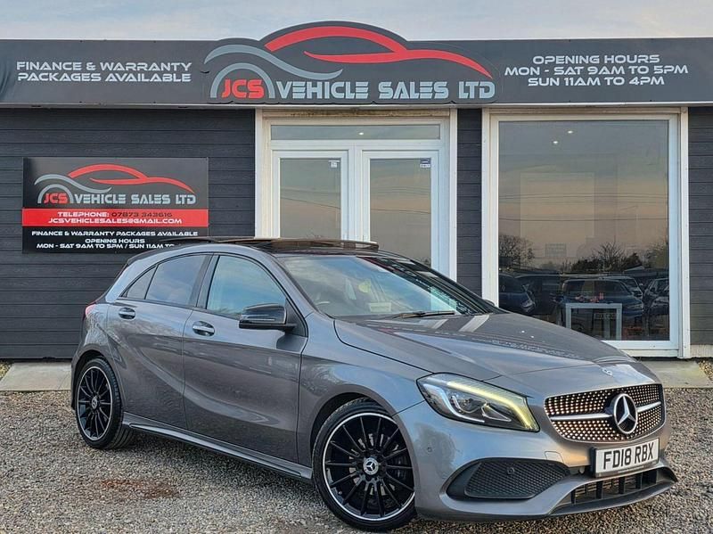 Used Mercedes A200 AMG Line Premium Plus 2018 Grey Hatchback