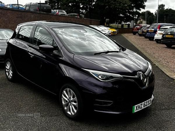 Mauve/purple Used 2020 Renault Zoe Iconic Hatchback | £7,950 (Fair price) - Image 1/4