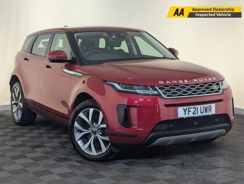 Red Used 2021 Land Rover Range Rover evoque HSE Estate | £22,295 (Super price) - Image 1/2