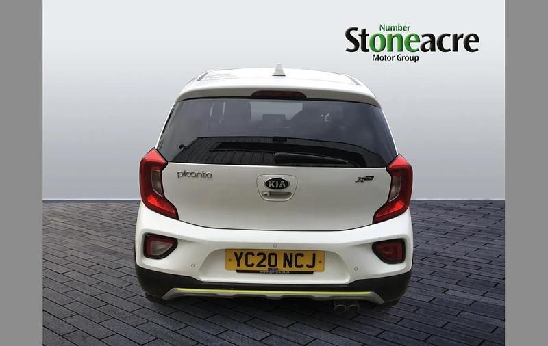 Used Kia Picanto X-Line 83 HP (61 kW) 2020 White Hatchback